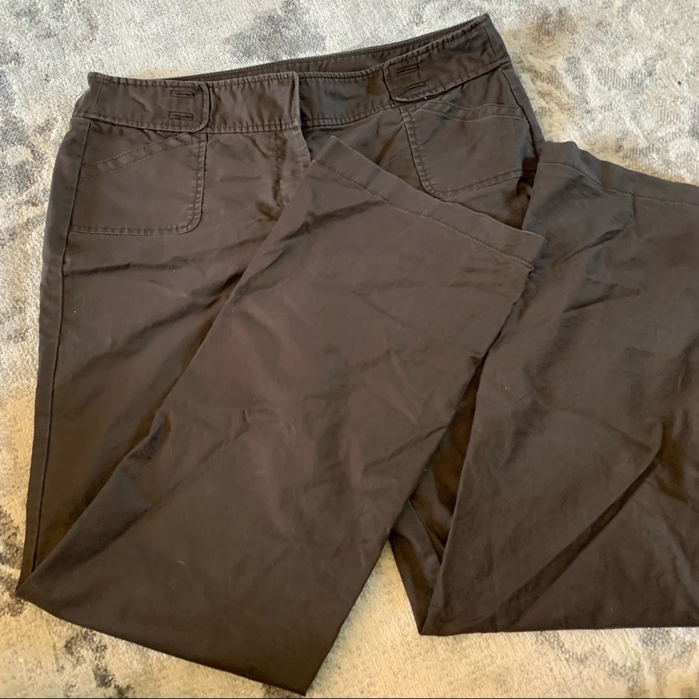 Brown Ann Taylor Trouser Pants